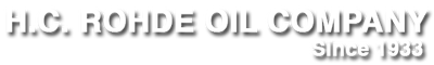 H.C. ROHDE Oil Company Logo
